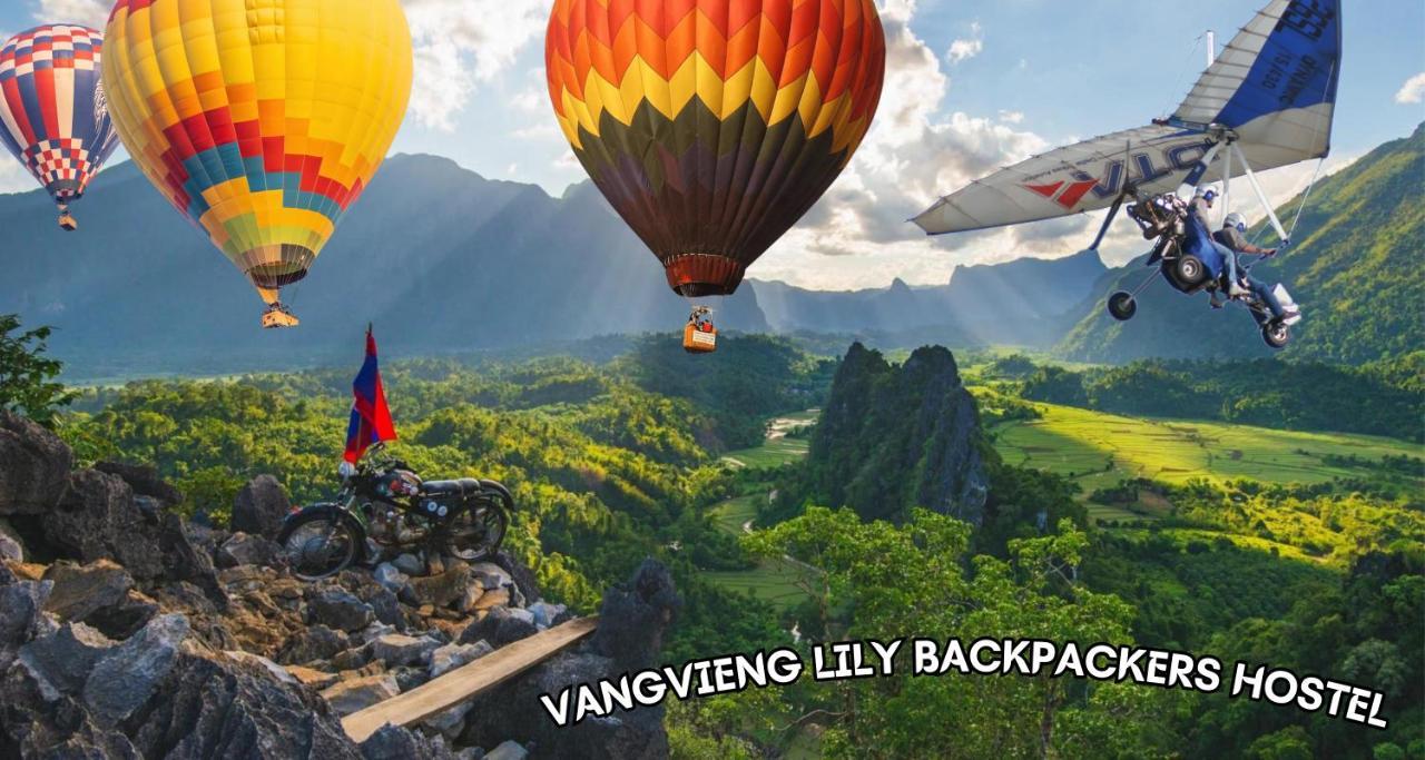 Vang Vieng Lily Backpackers Hostel エクステリア 写真